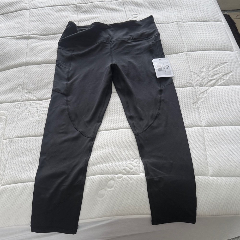 Zyia Pocket Light n Tight High Rise 7/8 Leggings size 12